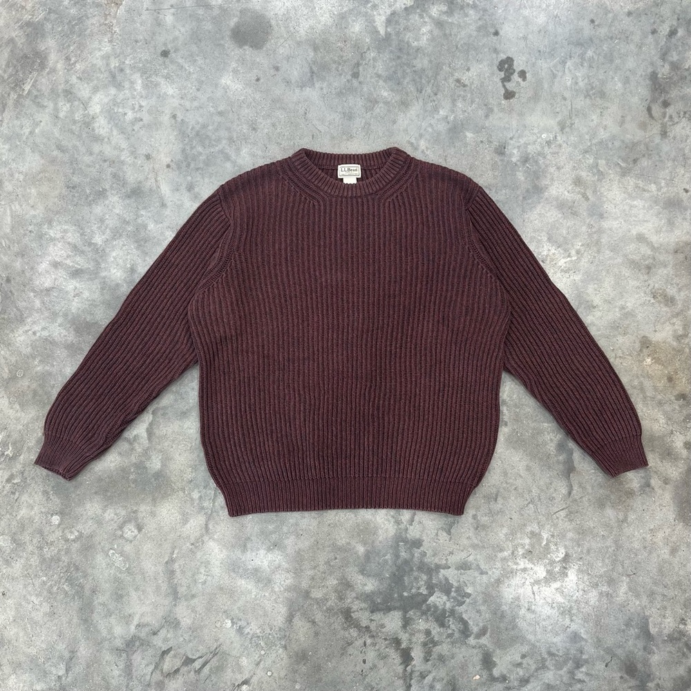 Vintage L.L. Bean Rib Knit Sweater